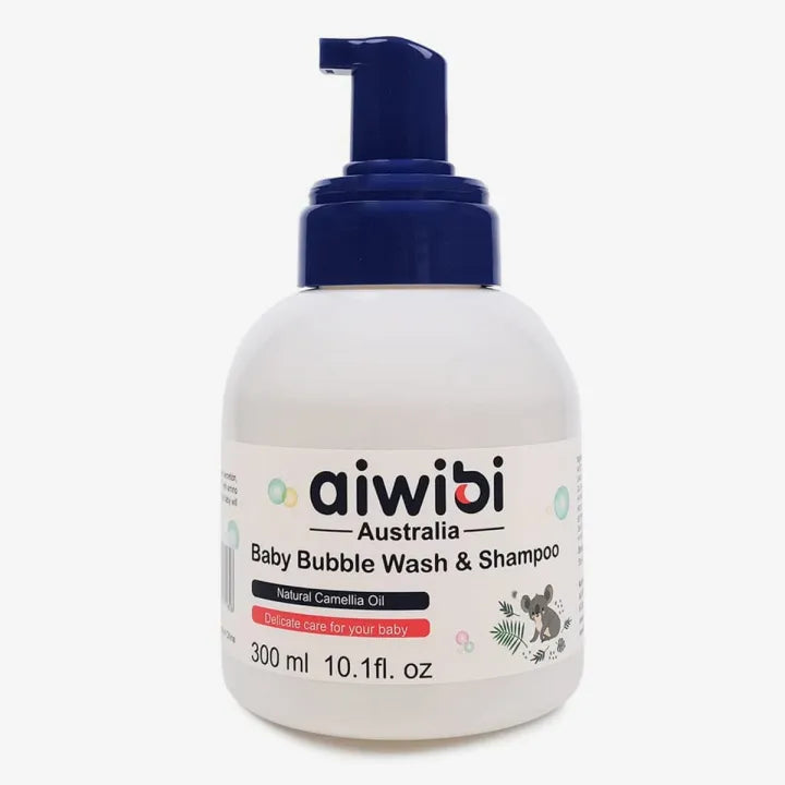 Aiwibi Baby Bubble wash and Shampoo 300Ml