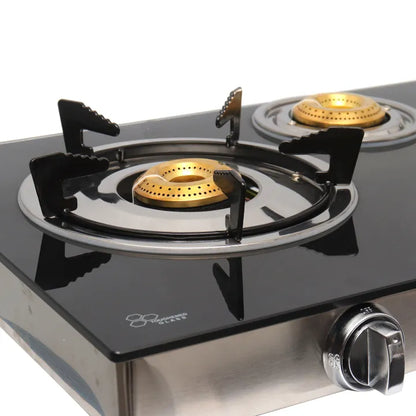 BALTRA Glass Body 3 Burner Gas Stove